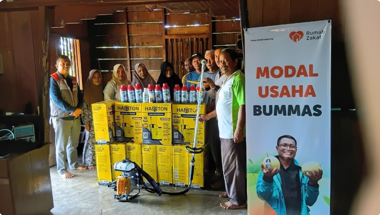 Rumah Zakat Perkuat Pertanian Legok