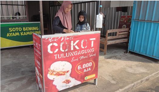Berkat BAZNAS, UMKM Nasi Cokot Tembus Setengah Juta Omzet Harian