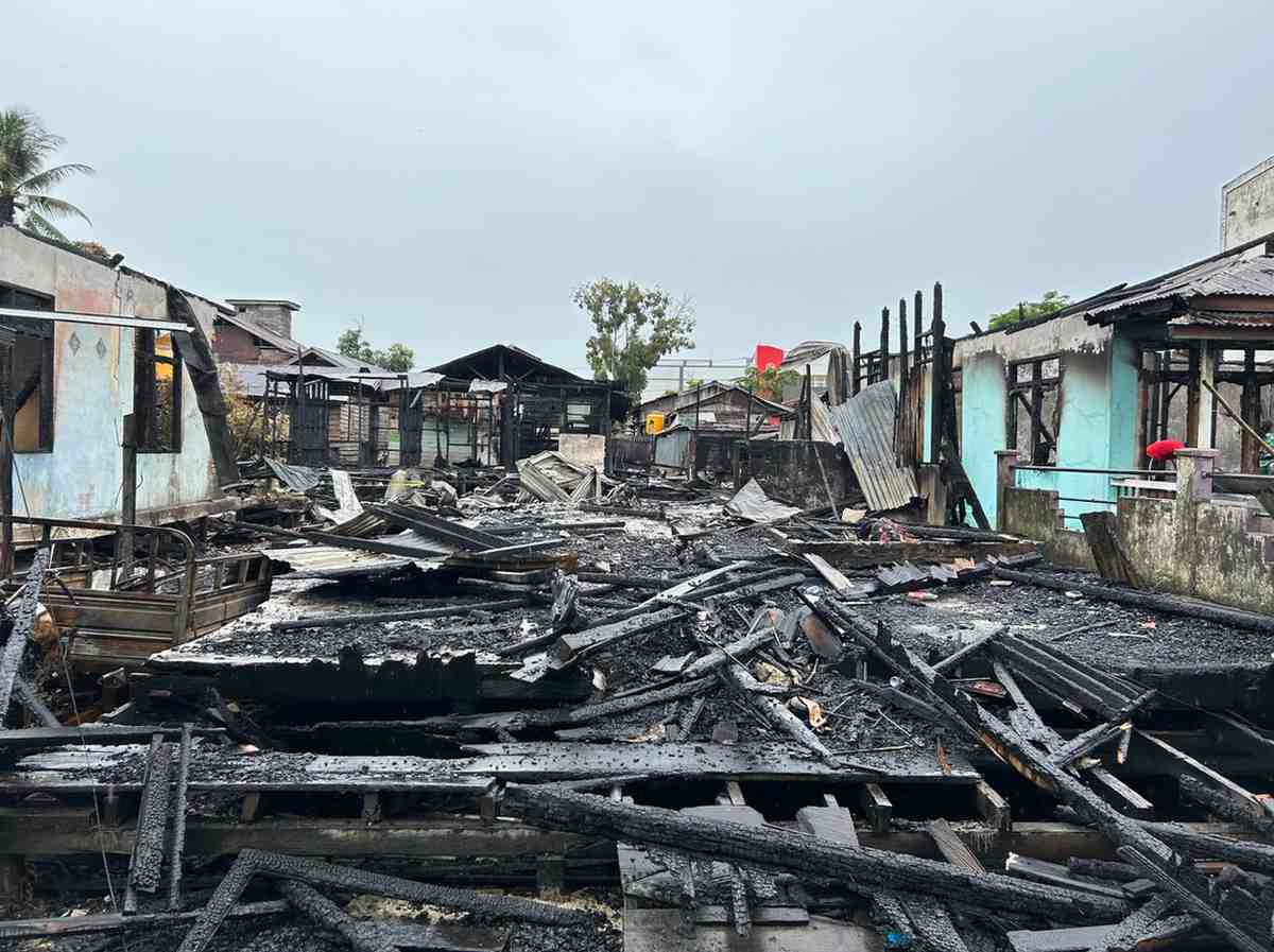 WIZ Gerai Bulungan Salurkan Bantuan untuk Korban Kebakaran di Tanjung Selor