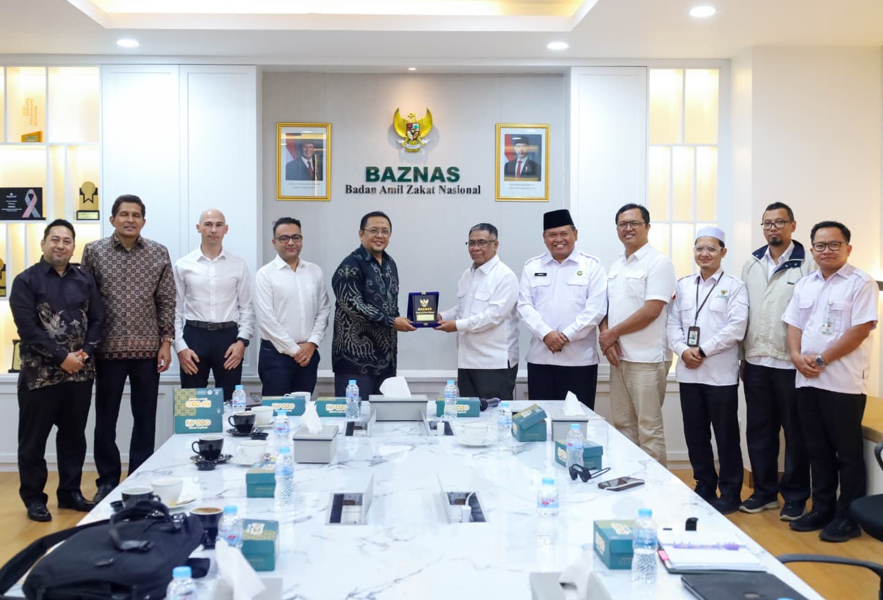 BAZNAS RI Menerima Audiensi dari Platform Digital Give Please - (Ada 3 foto)